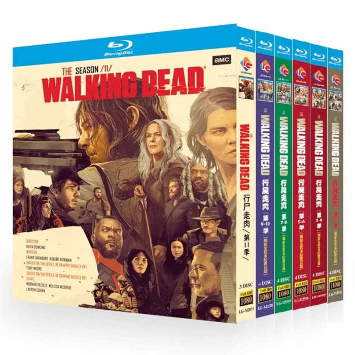 The Walking Dead / ウォーキング・デッド シーズン1+2+3+4+5+6+7+8+9+10+11 完全版 Blu-ray BOX  全巻 日本語字幕